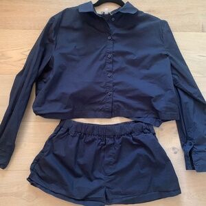L'Academie - Blouse and Short Set